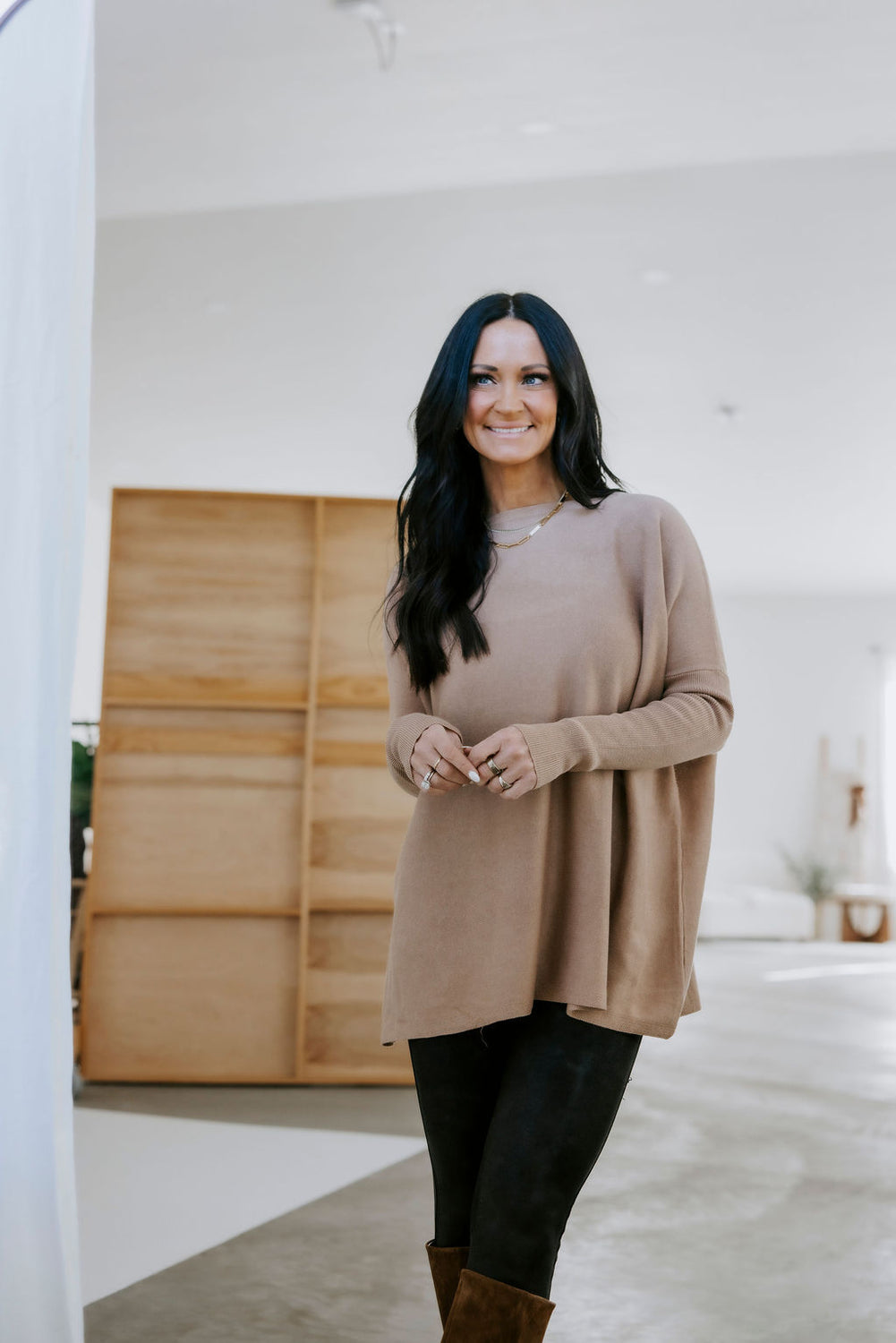Sydni Batwing Oversized Sweater
