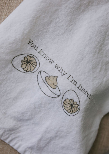 You Know Why I'm Here Kitchen Towel product view