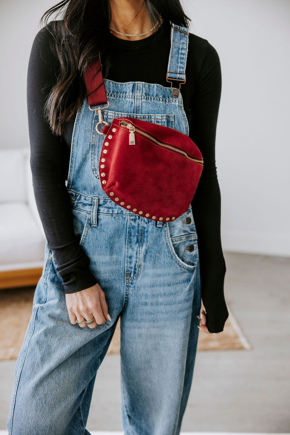 Gizelle Studded Belt Bag