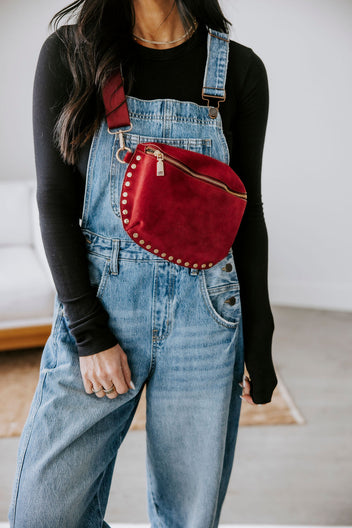 Gizelle Studded Belt Bag