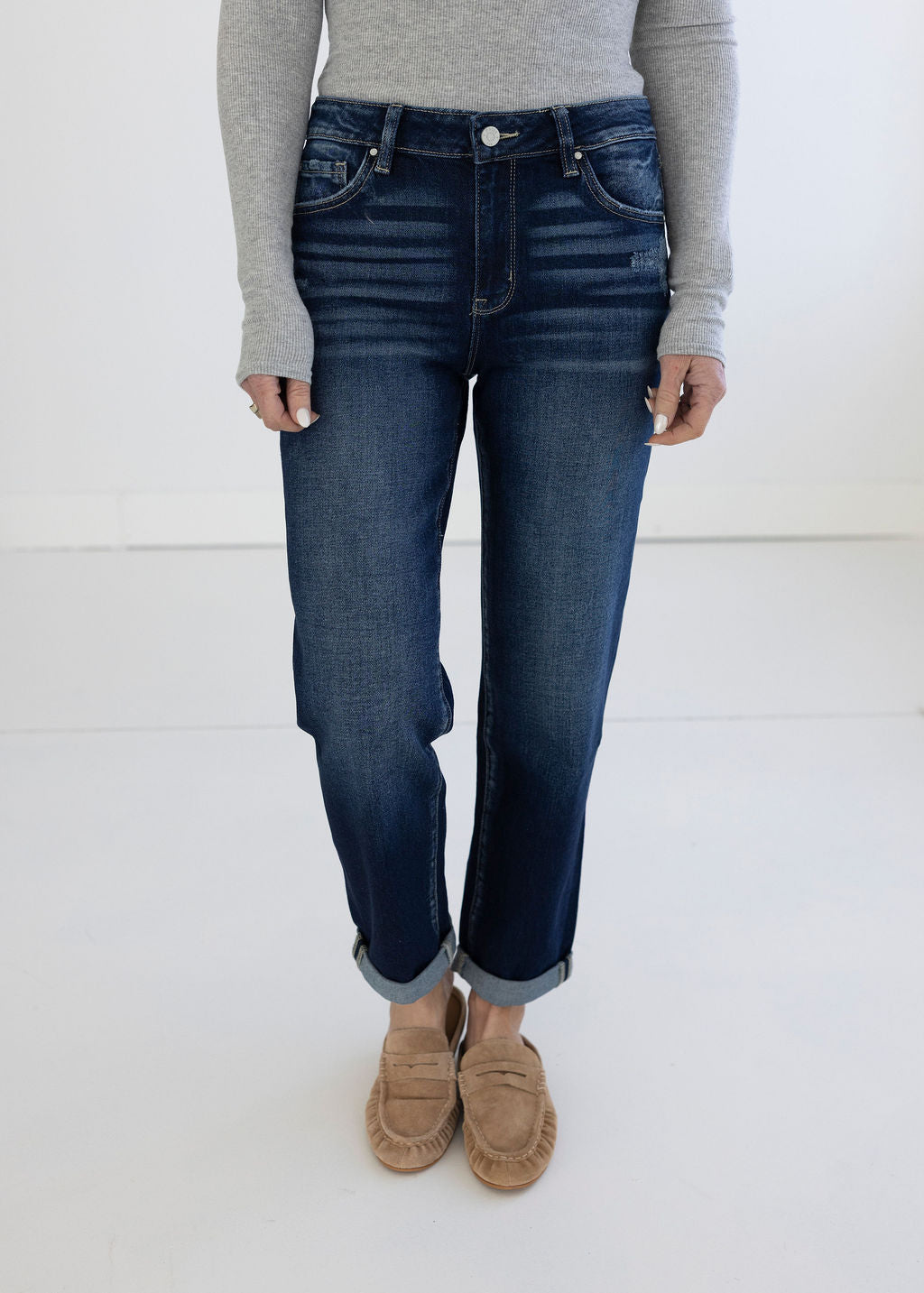 Janis Petra Baggy Straight Jeans