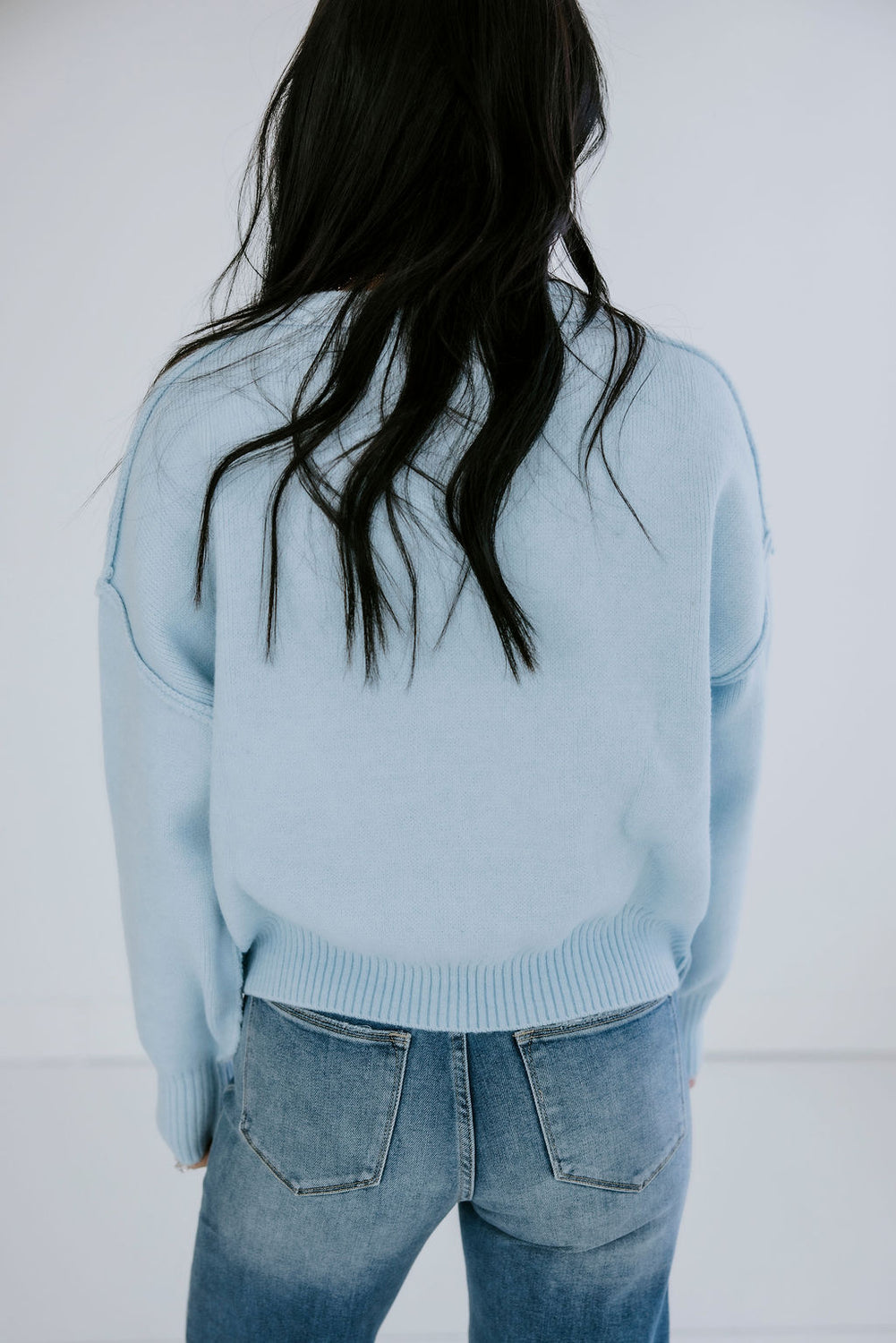 Santa Embroidered Sweater
