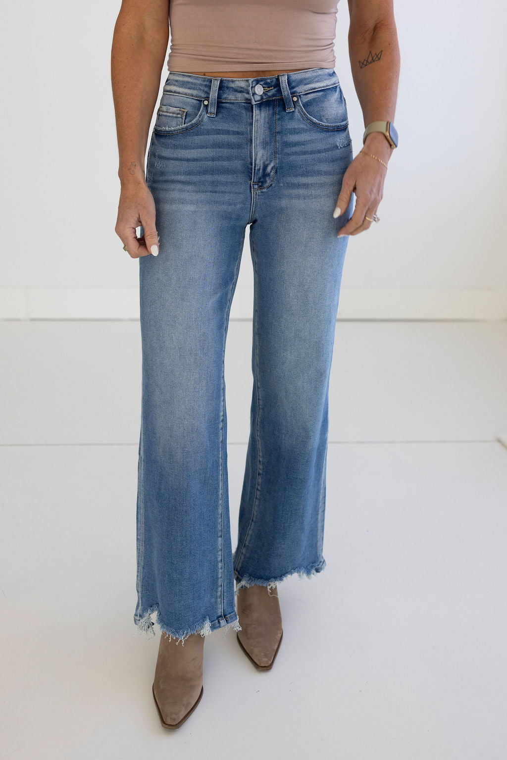 image of Leroy Petra Wide Leg Jeans