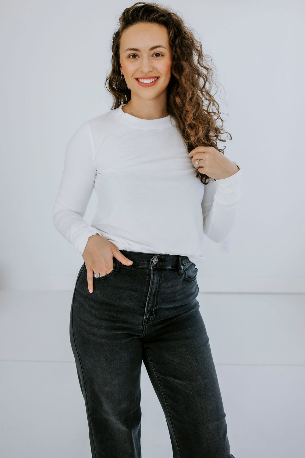 Marin Long Sleeve Top by Lily & Lottie