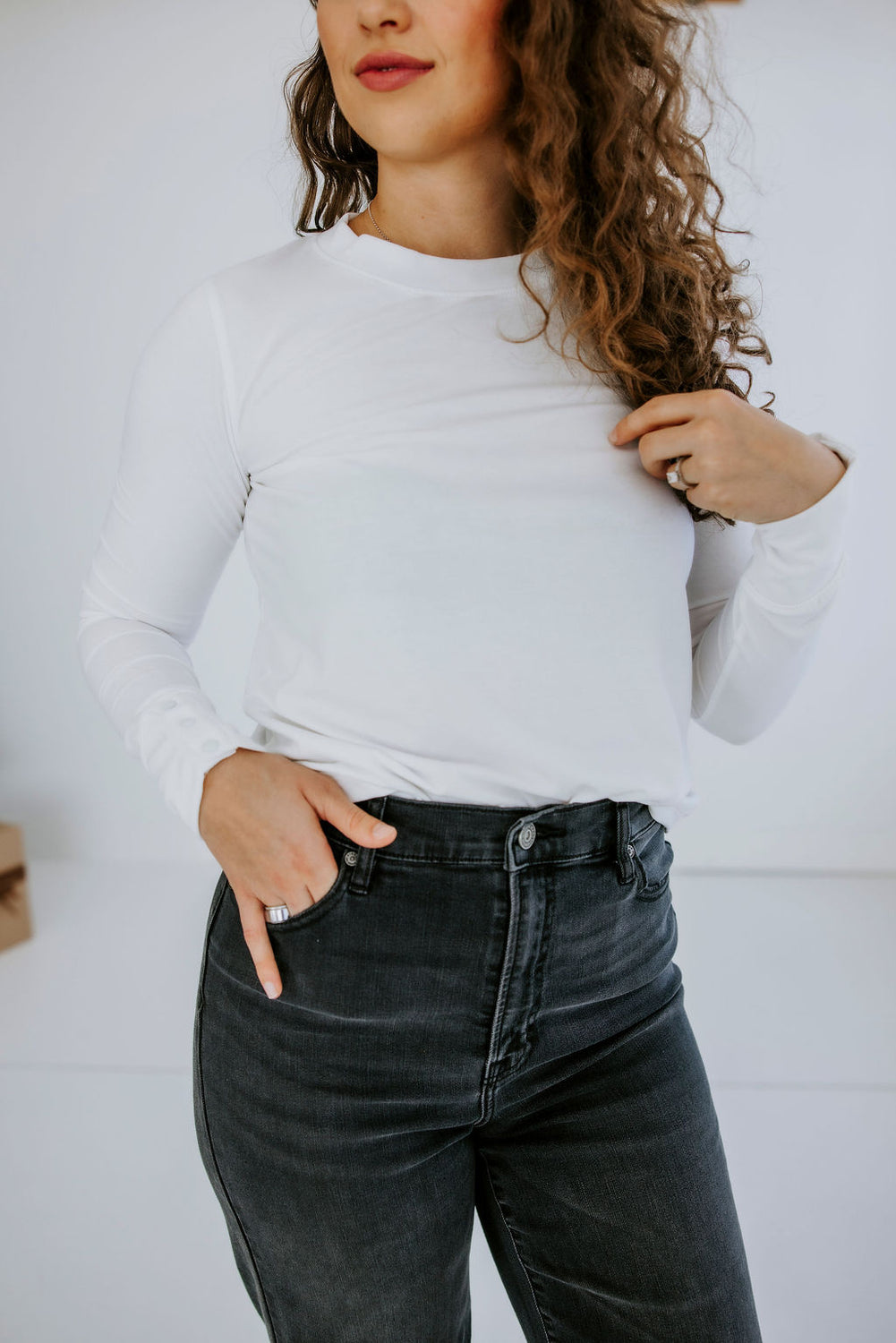 Marin Long Sleeve Top by Lily & Lottie