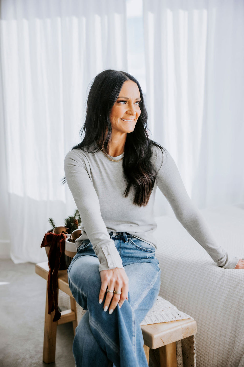 Marin Long Sleeve Top by Lily & Lottie