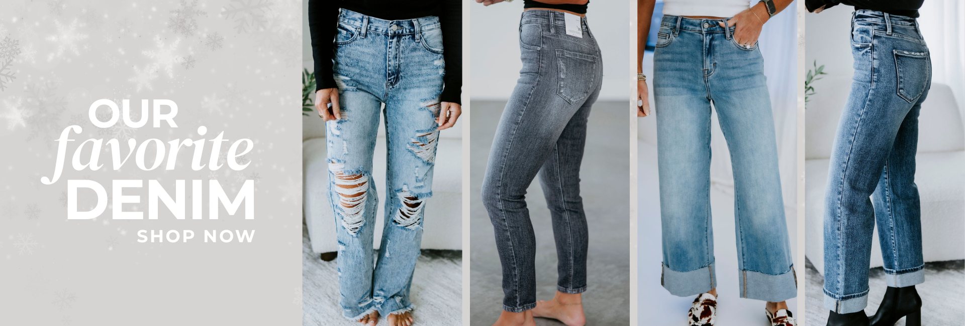 Our favorite Denim. Show now.