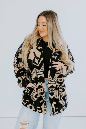Radah Aztec Sherpa Jacket