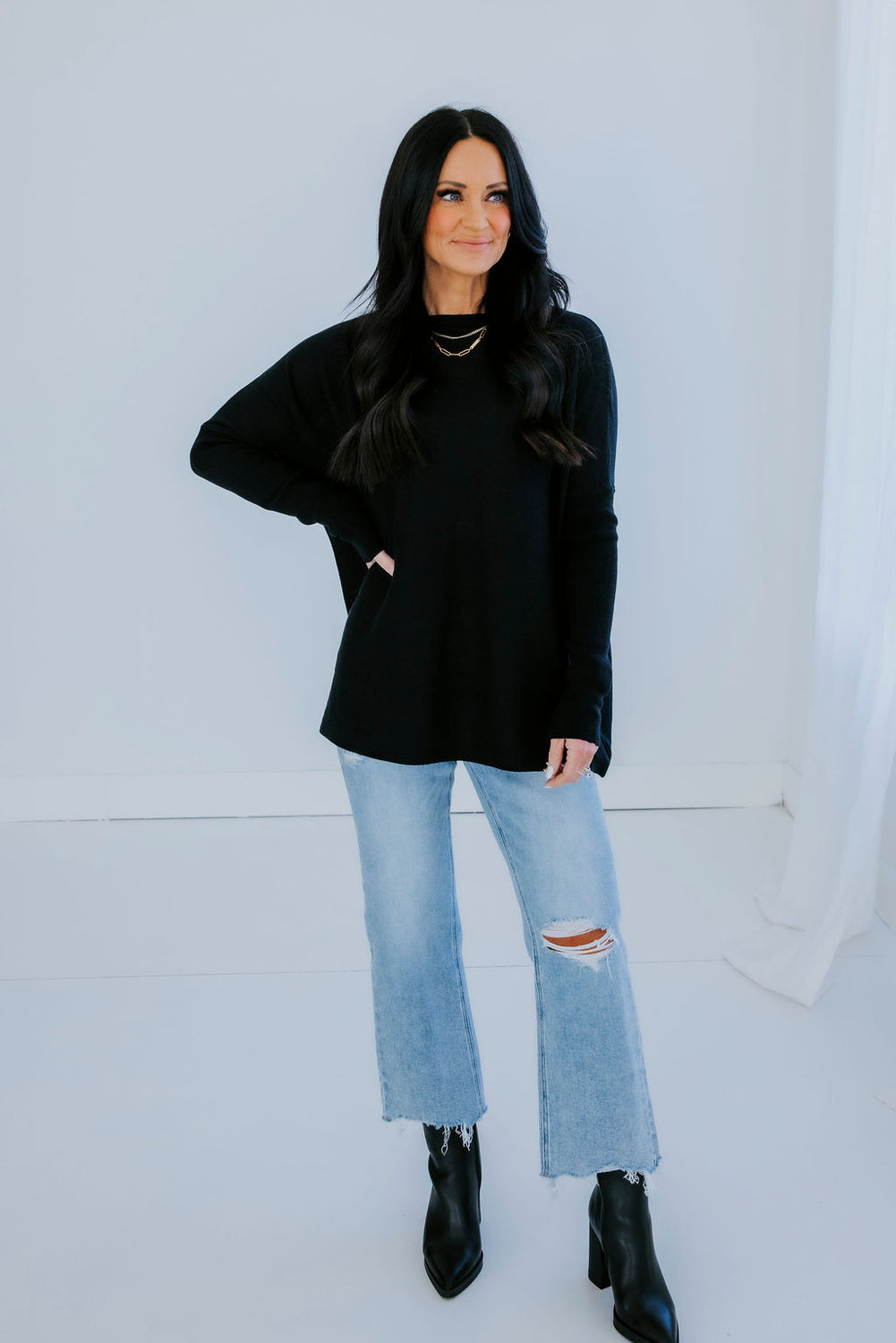 Sydni Batwing Oversized Sweater