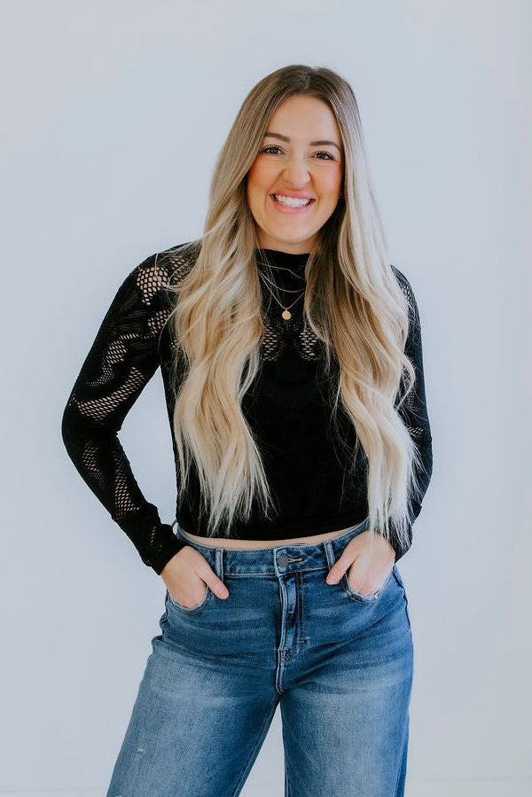 image of Rachelle Mesh Top