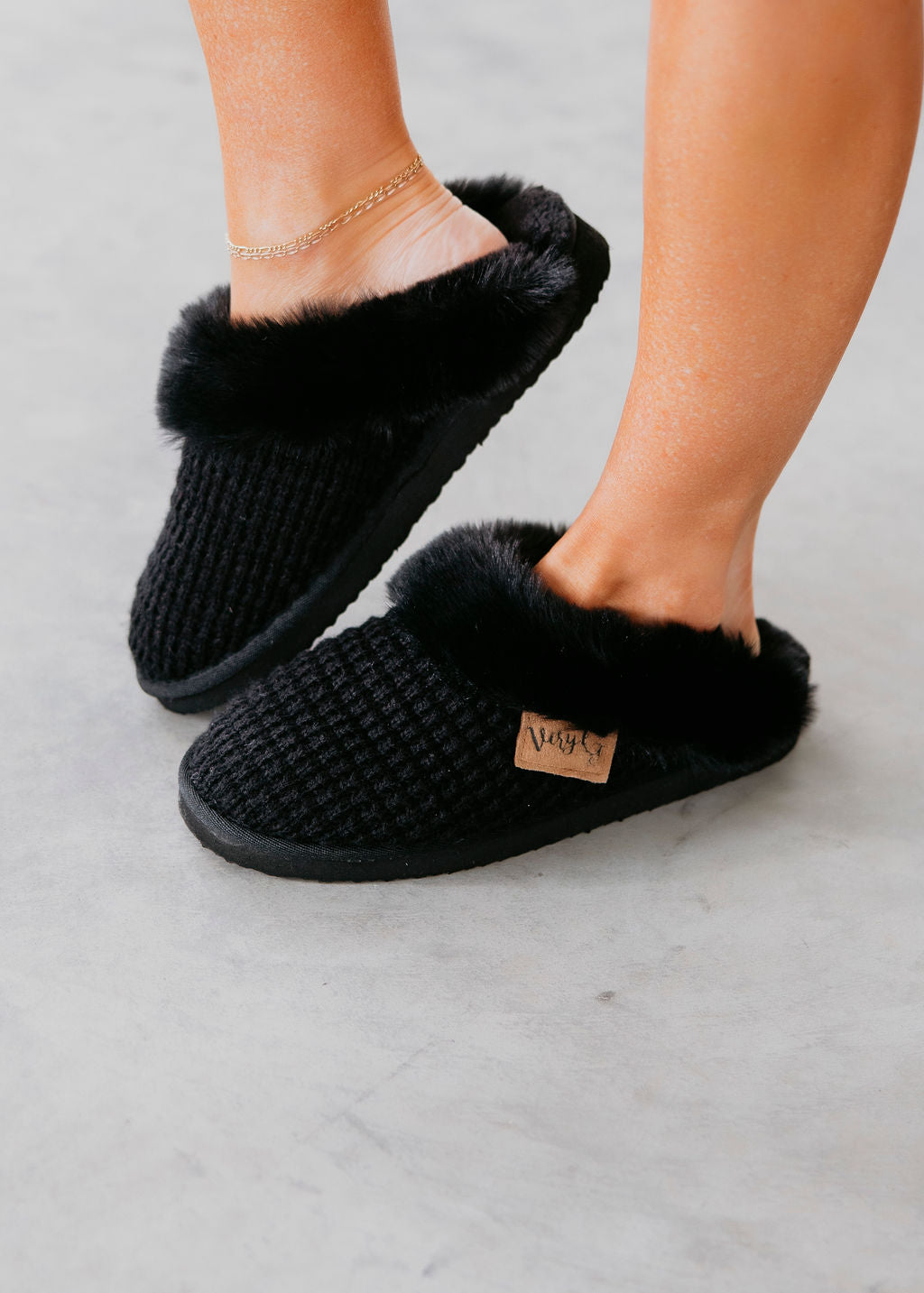 image of Sweater Fur Slipper Very G