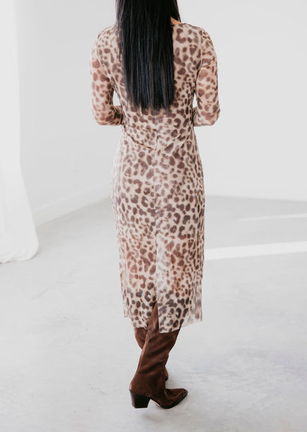 Darcie Leopard Print Bodycon Dress | Lauriebelles Darcie Leopard Print Bodycon Dress | Lauriebelles