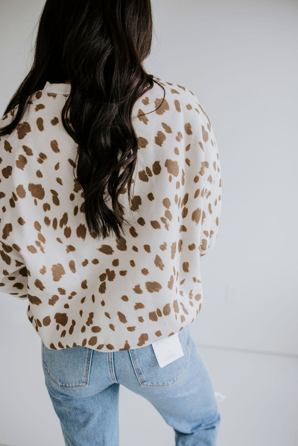 Jenelle Animal Print Crew