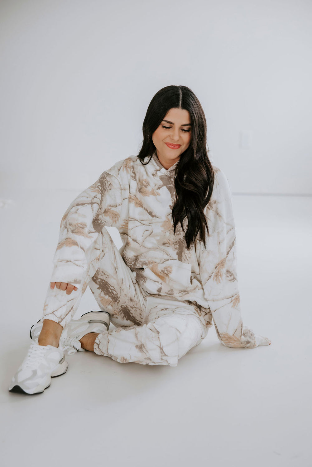 Sand Dune Camo Hoodie by Lily & Lottie