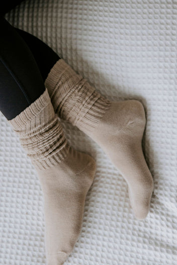 Slouchy Knit Socks
