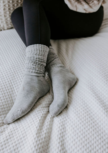 Slouchy Knit Socks product view