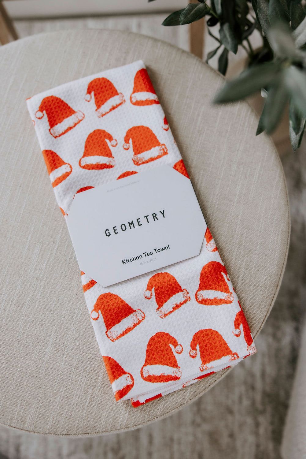 Geometry Christmas Tea Towels