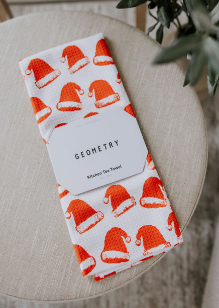 Geometry Christmas Tea Towels product view