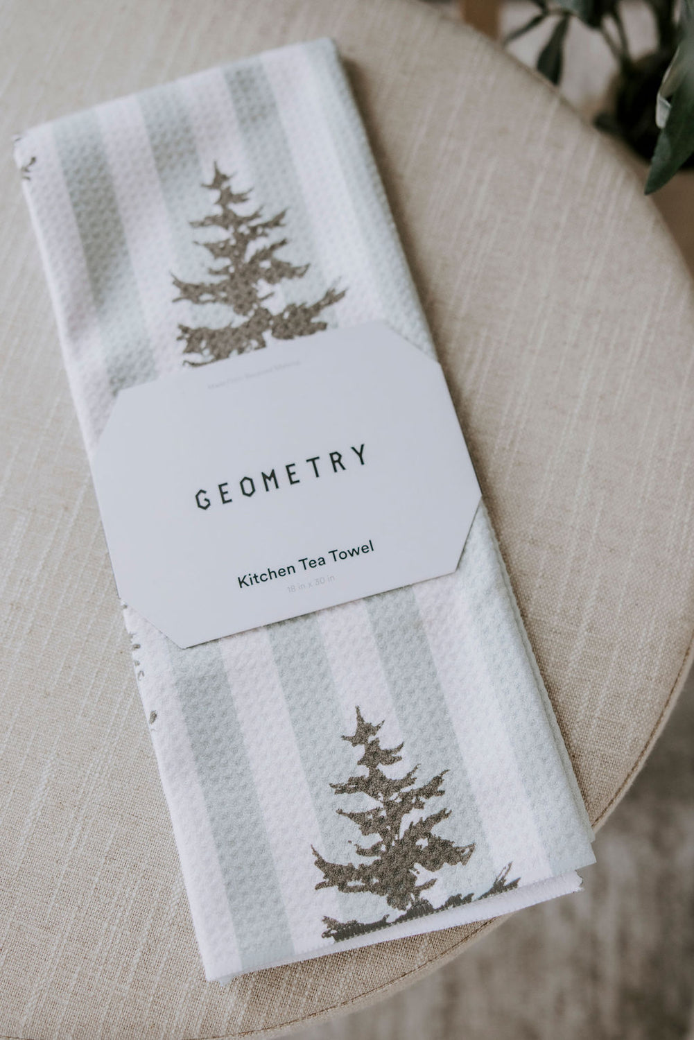 Geometry Christmas Tea Towels