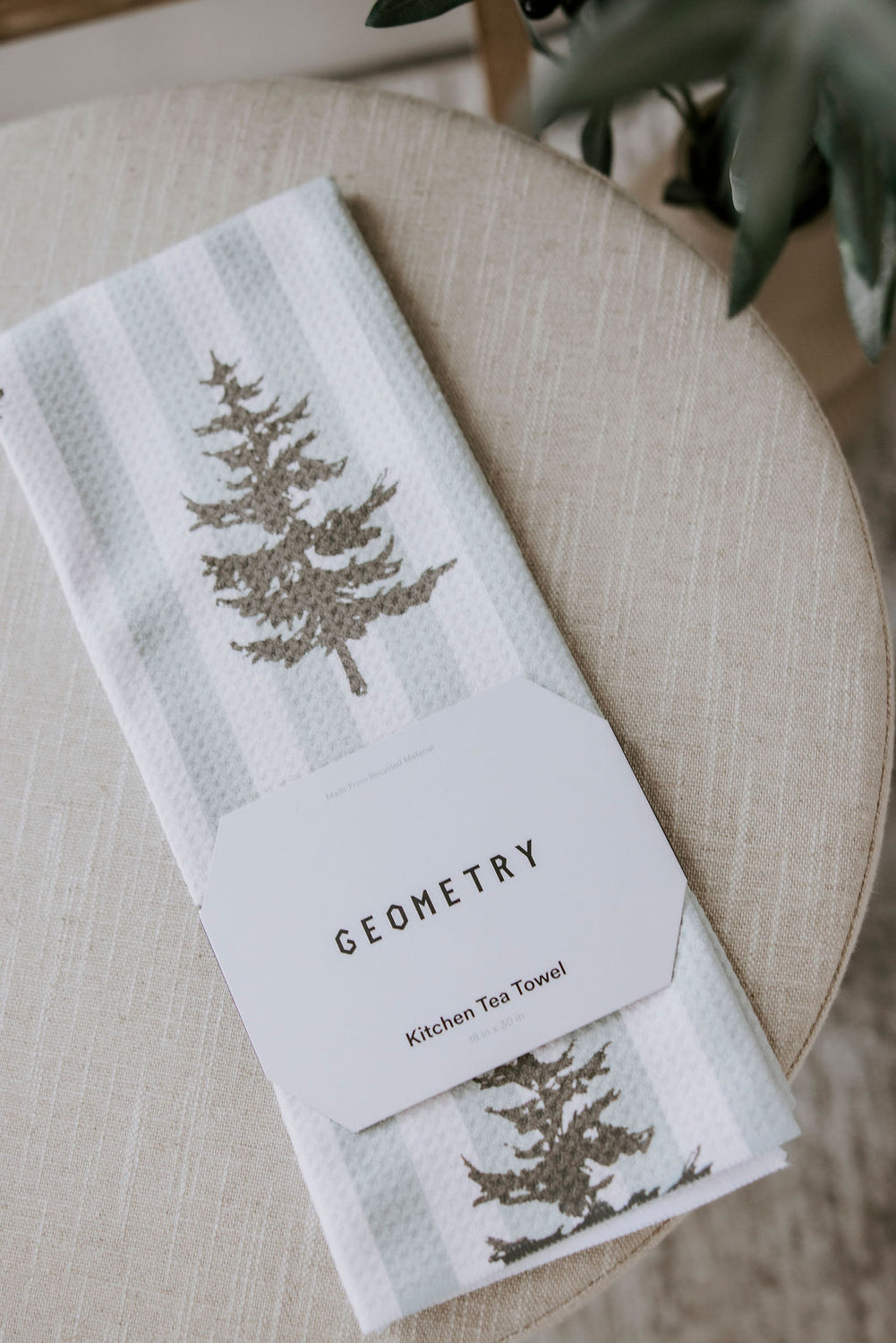 Geometry Christmas Tea Towels