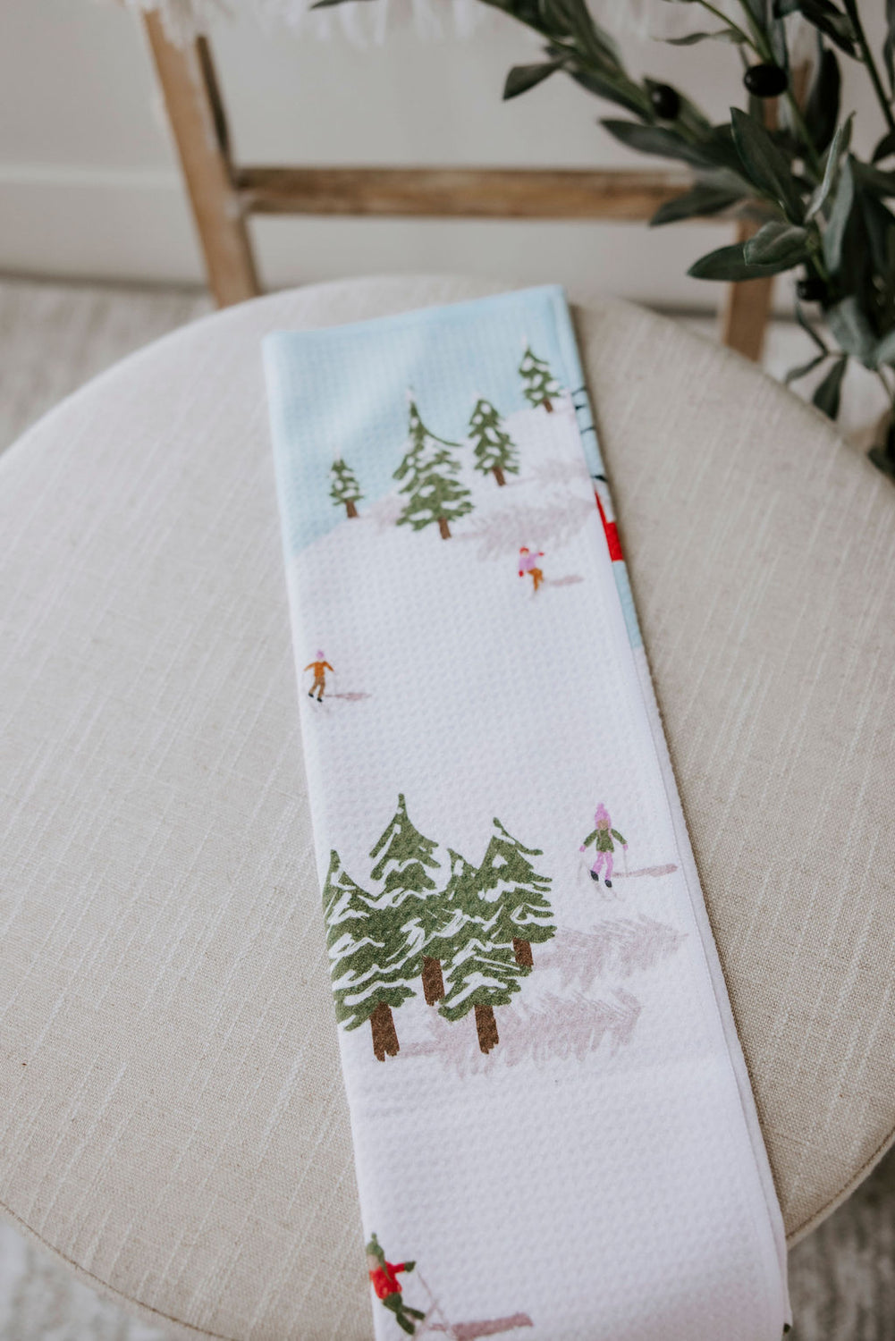 Geometry Christmas Tea Towels