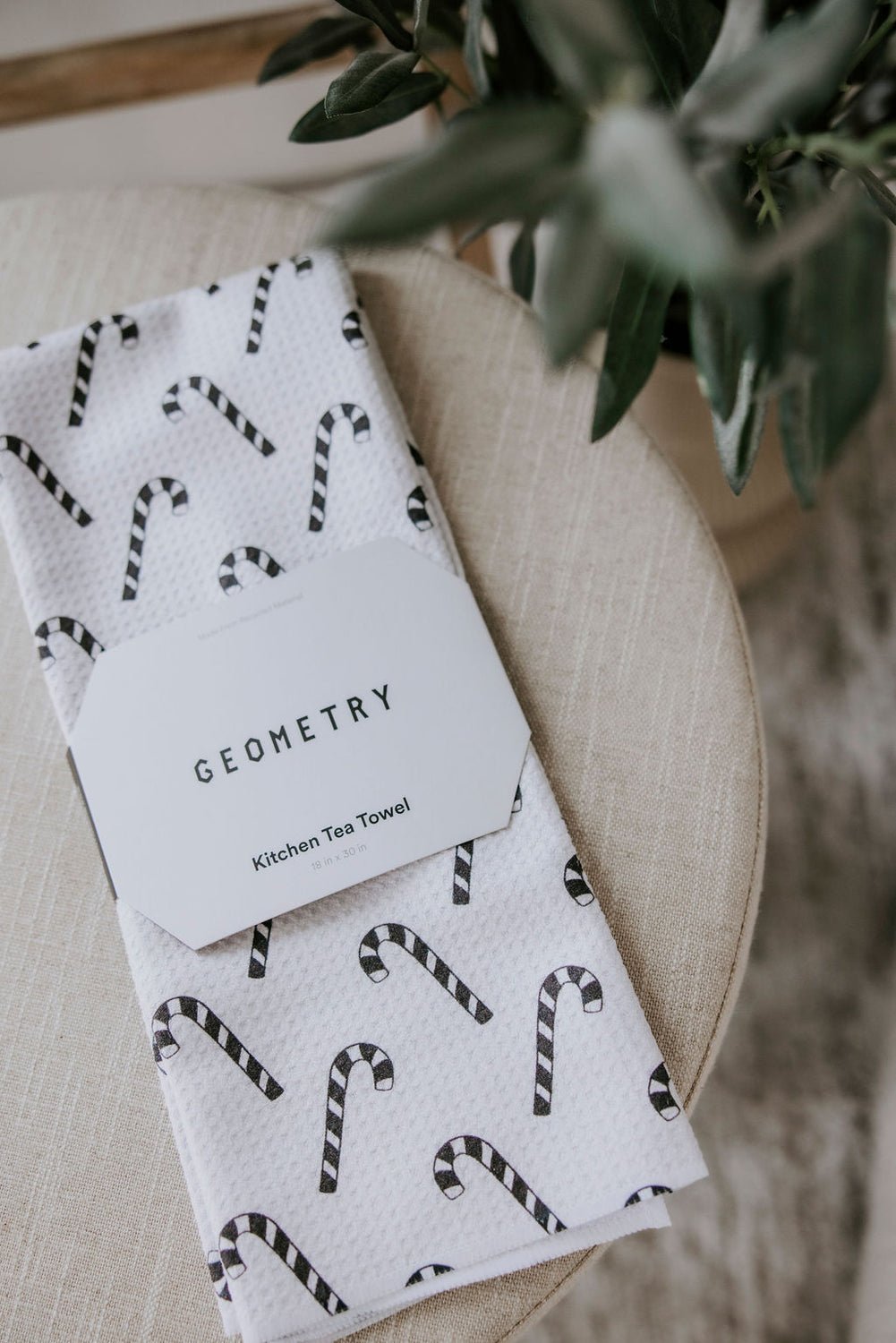 Geometry Christmas Tea Towels