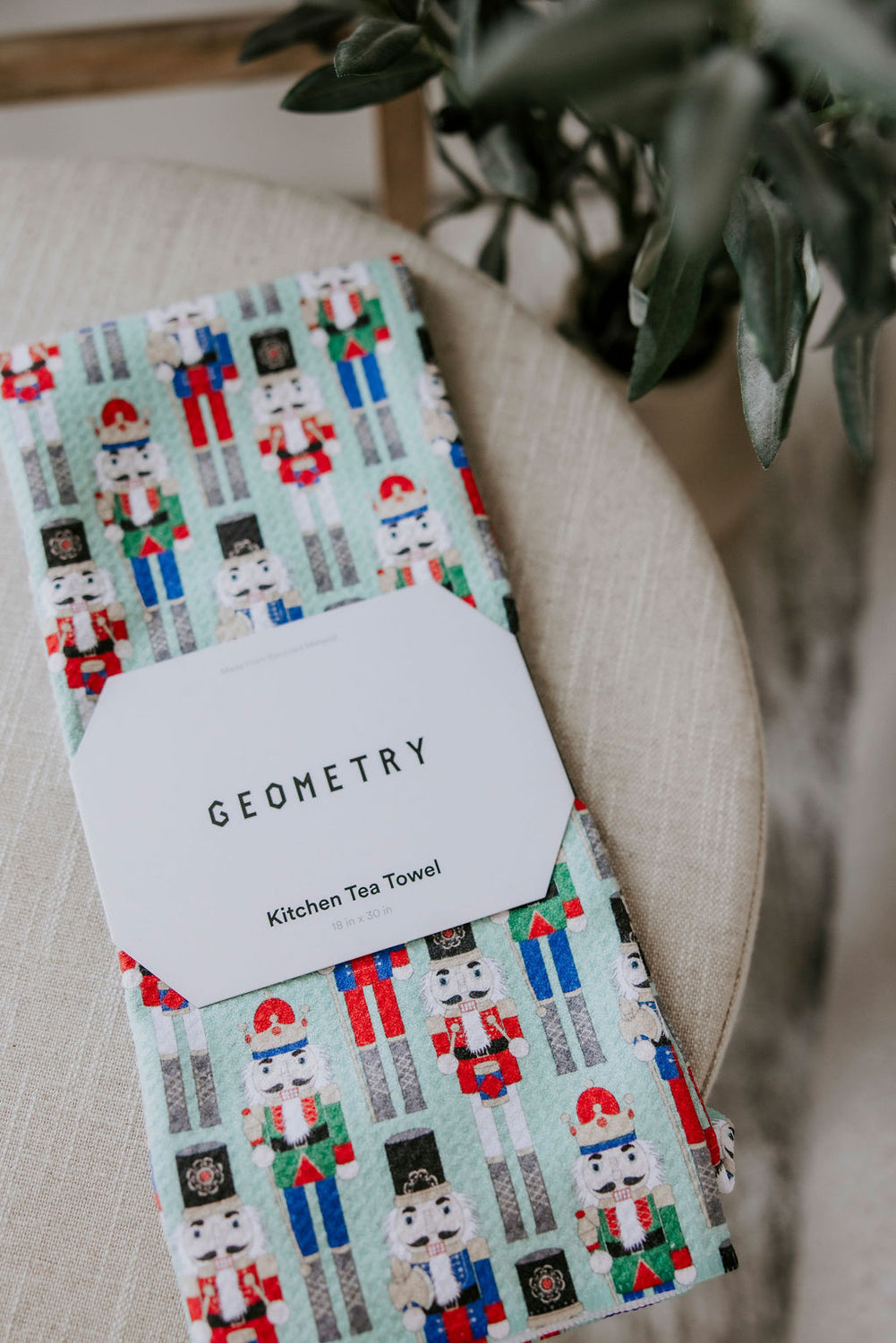 Geometry Christmas Tea Towels