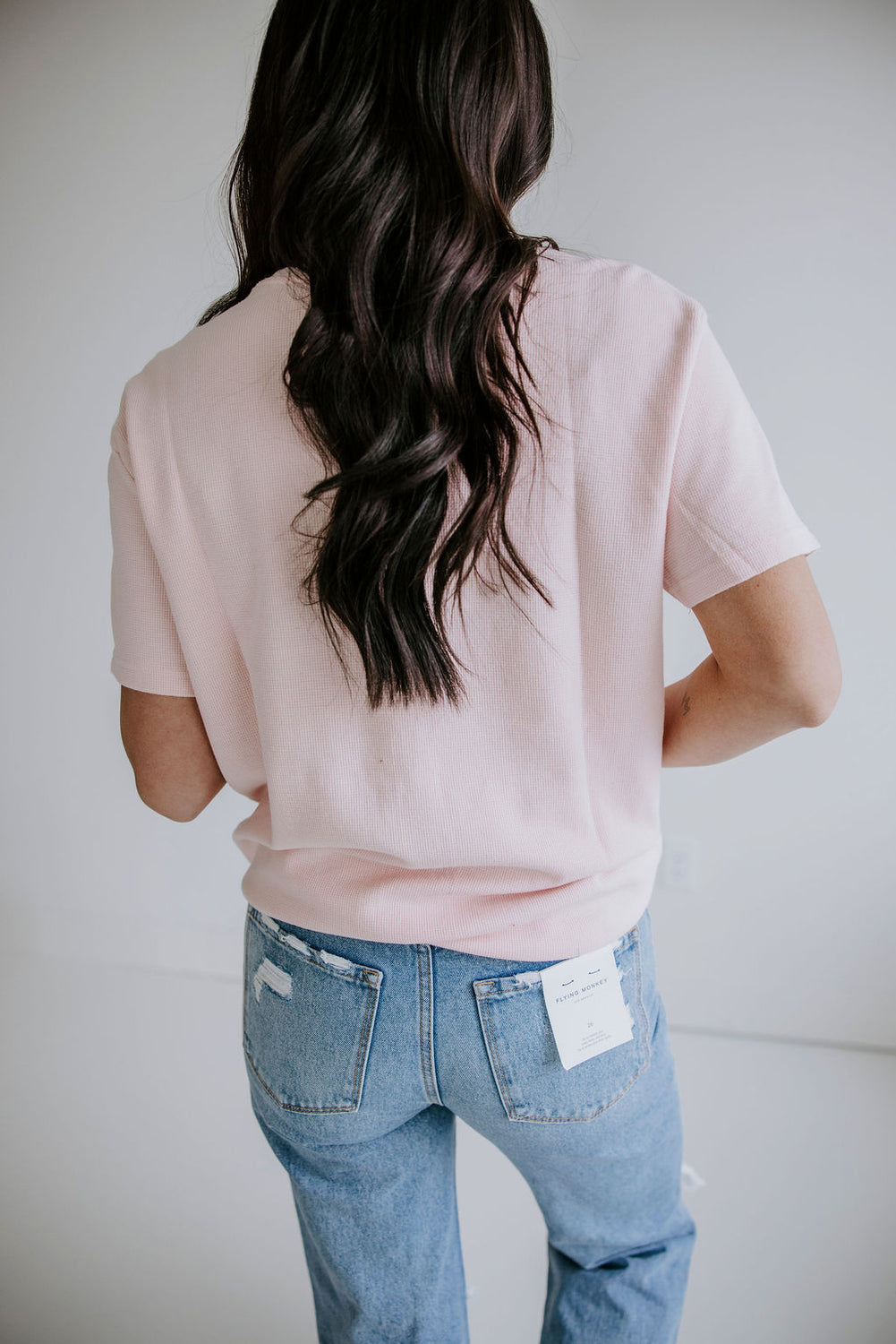 Westin Waffle Tee by Lily and Lottie