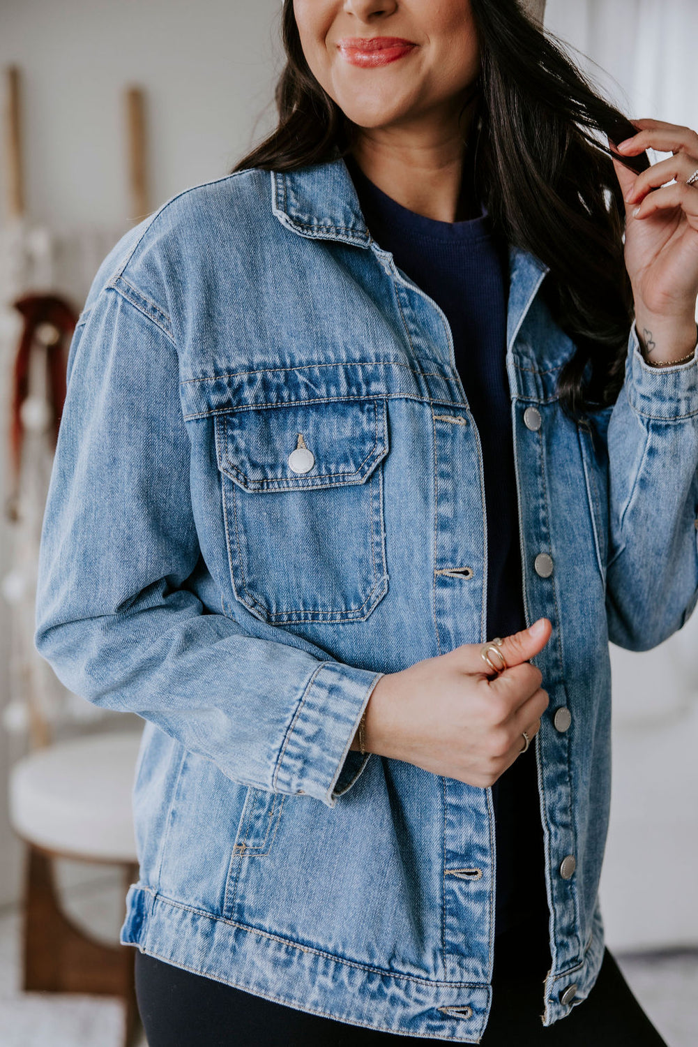 Hayden Oversized Denim Jacket