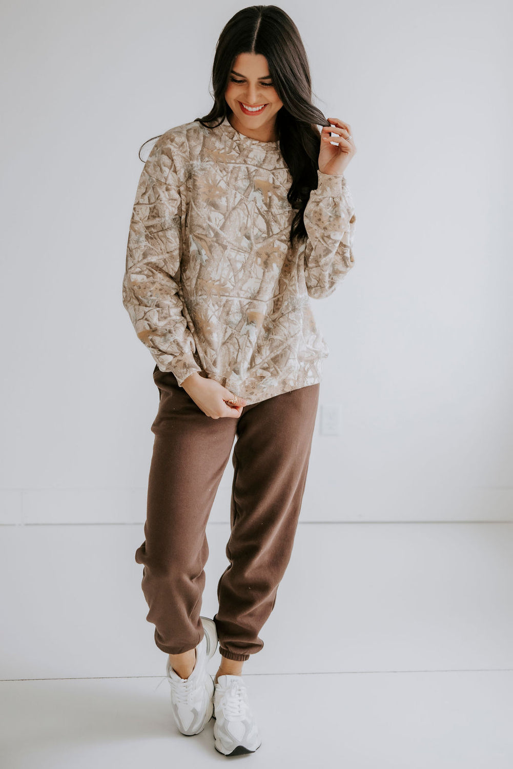 Buttercream Camo Crew by Lily & Lottie