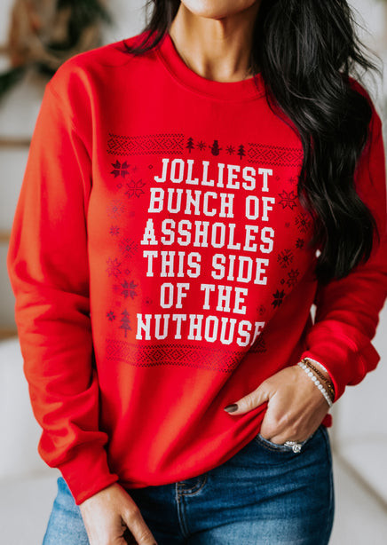 Jolliest Bunch Graphic Sweatshirt