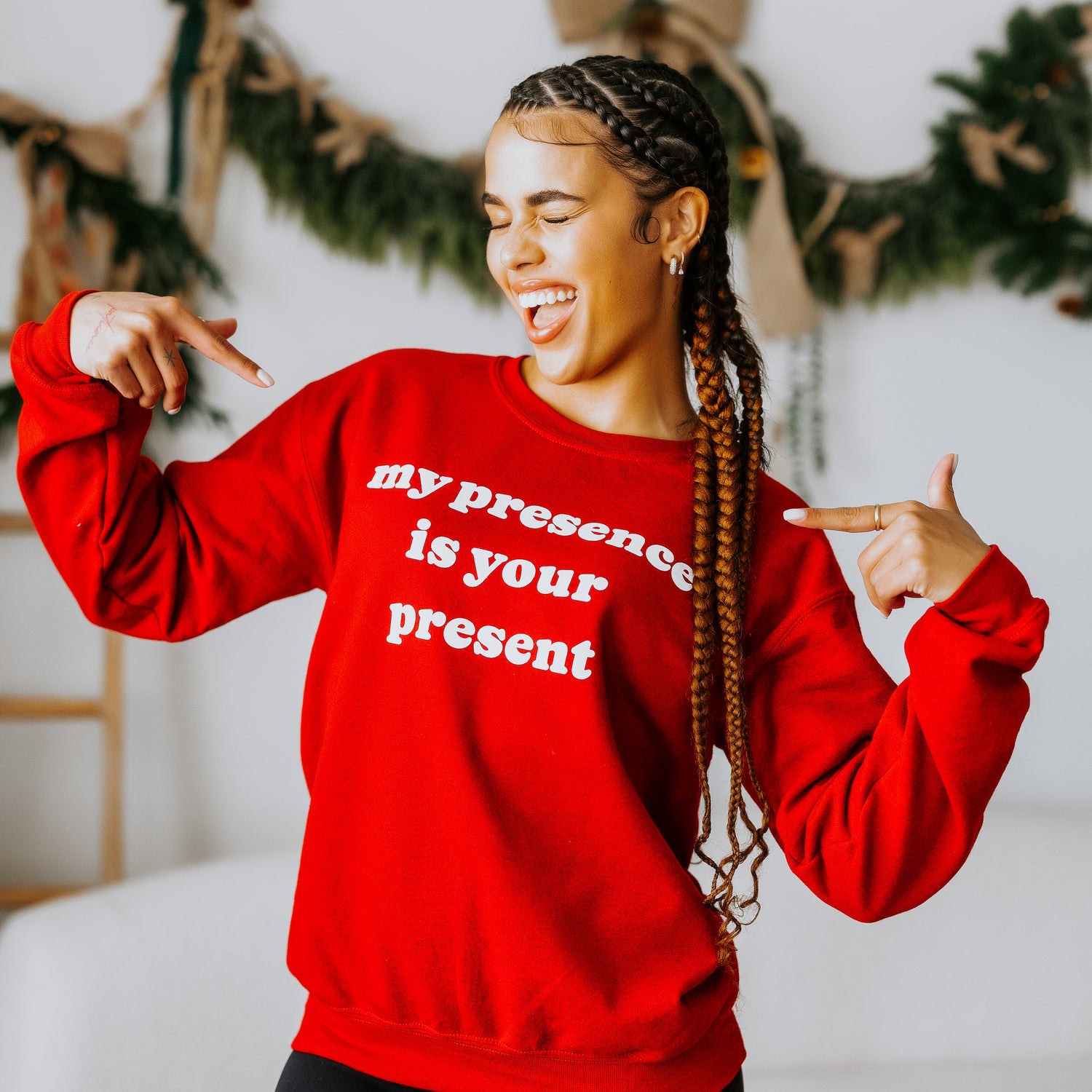 My Presence Graphic Sweatshirt