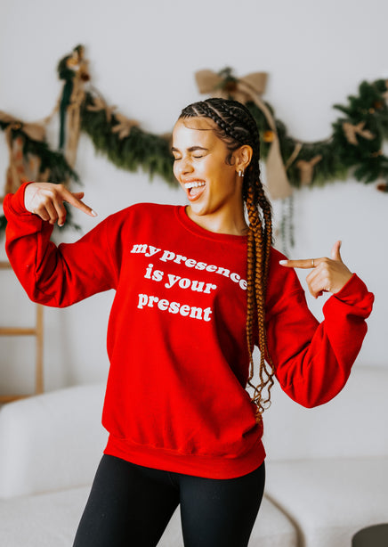 My Presence Graphic Sweatshirt