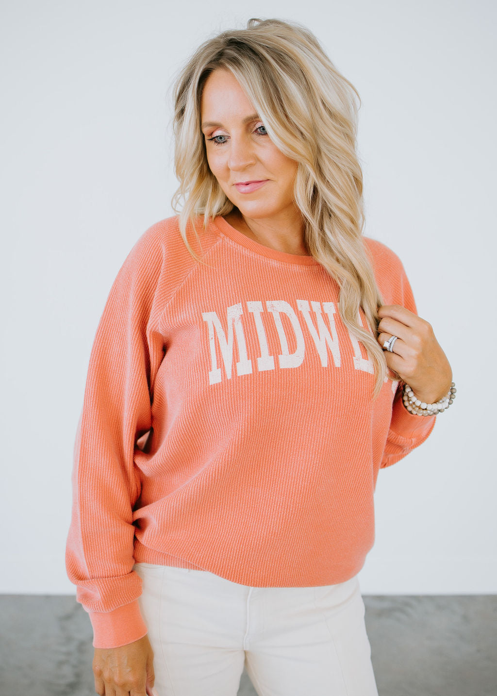 Midwest Ribbed Sweatshirt