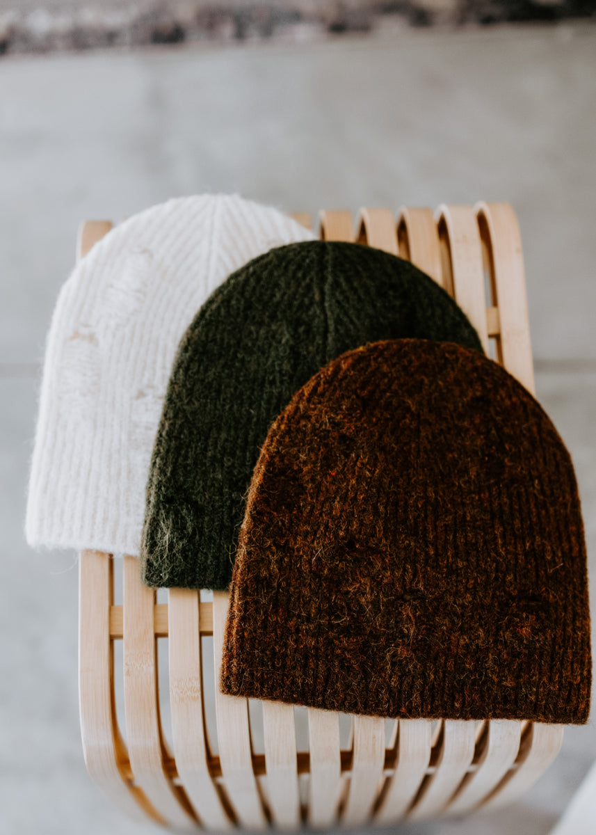 Emerie Distressed Beanie – Lauriebelles