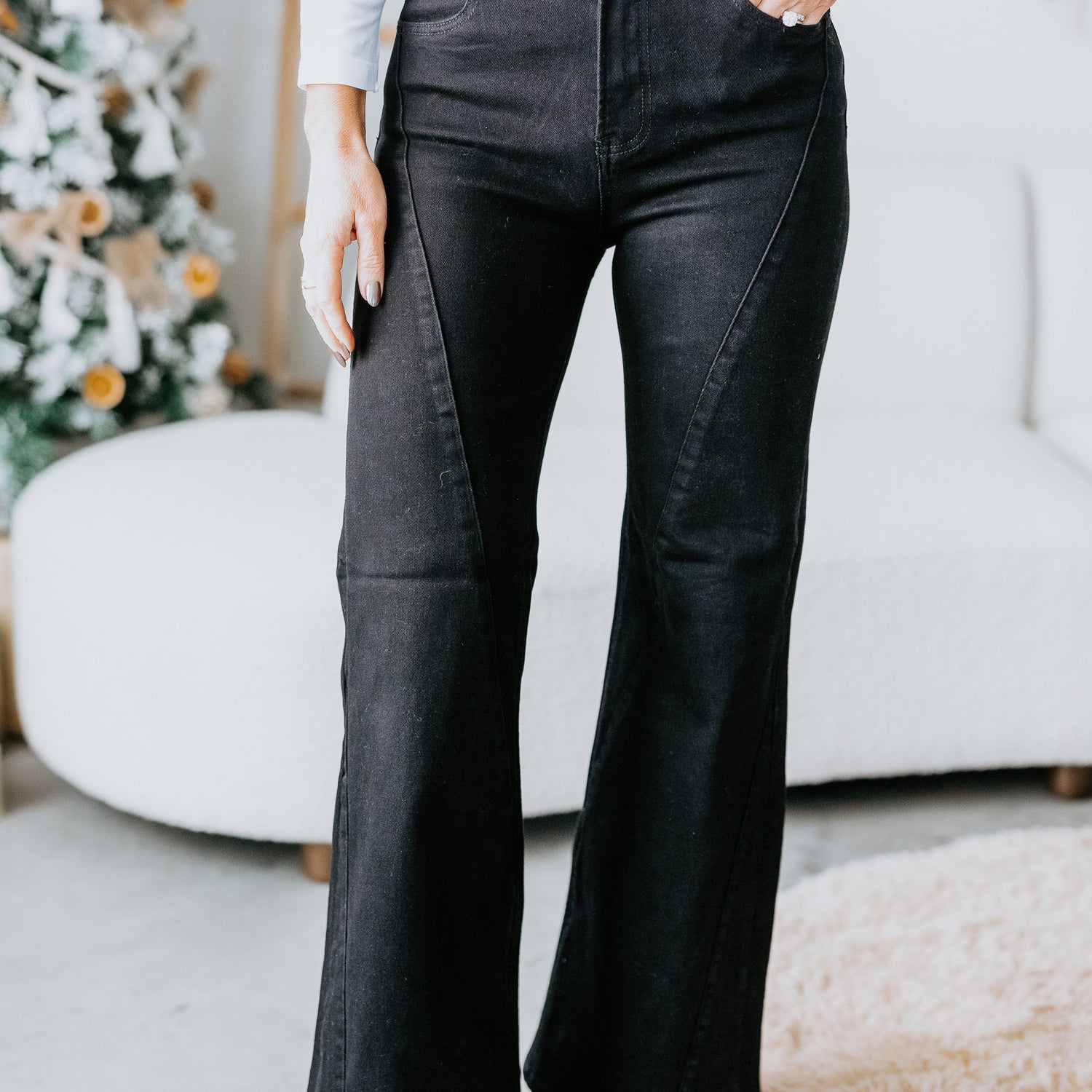 Courtney Wide Leg Jeans