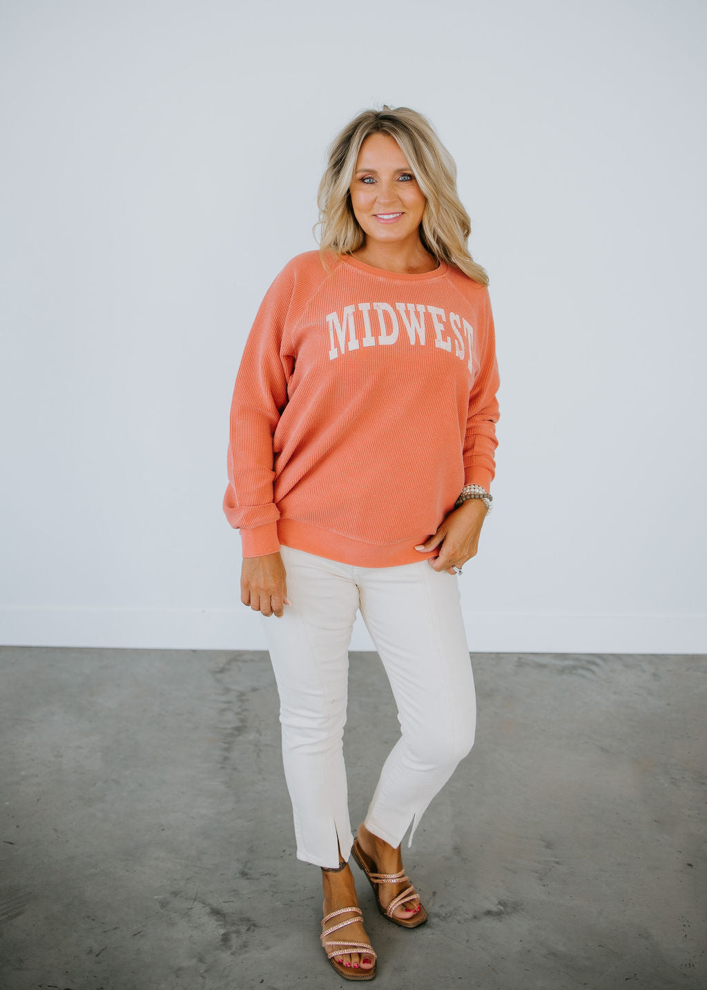 Midwest Ribbed Sweatshirt