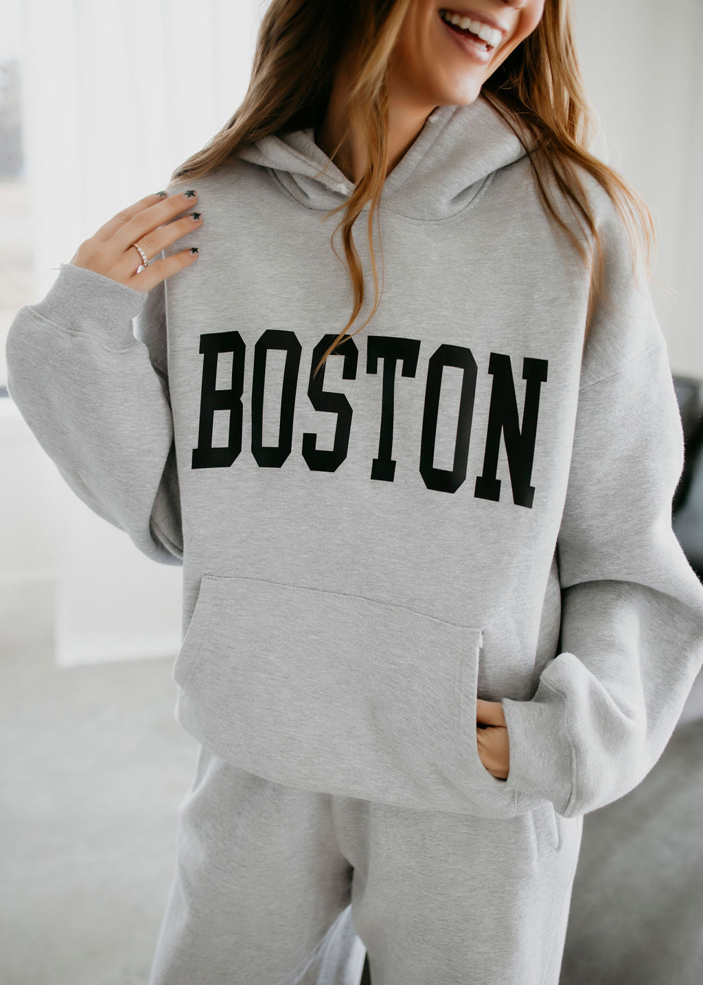 image of Boston Graphic Hoodie