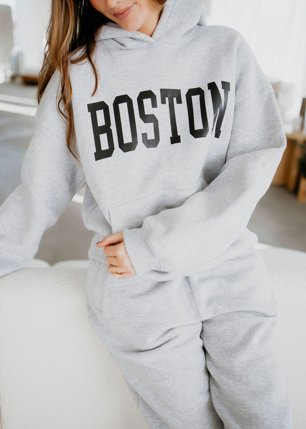 Boston Graphic Hoodie