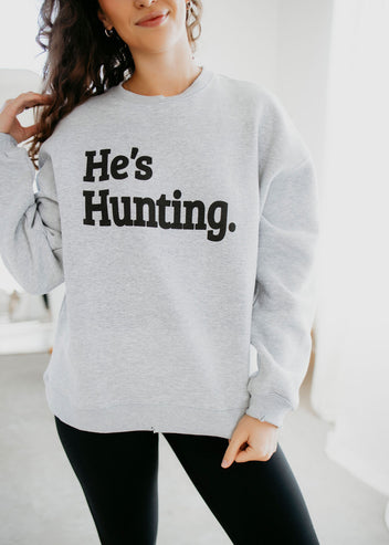 He's Hunting Graphic Crew