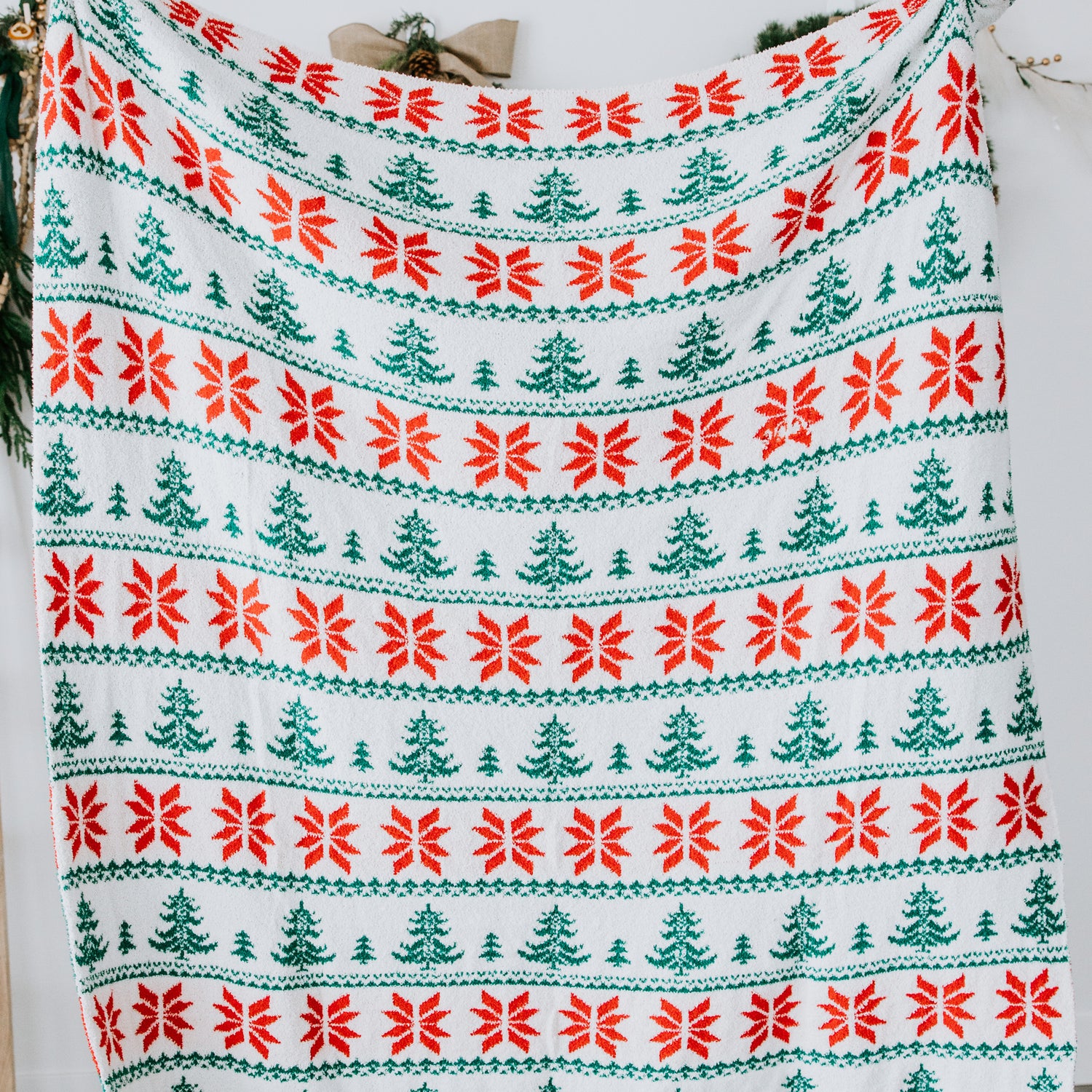 Holiday Tree Throw Blanket