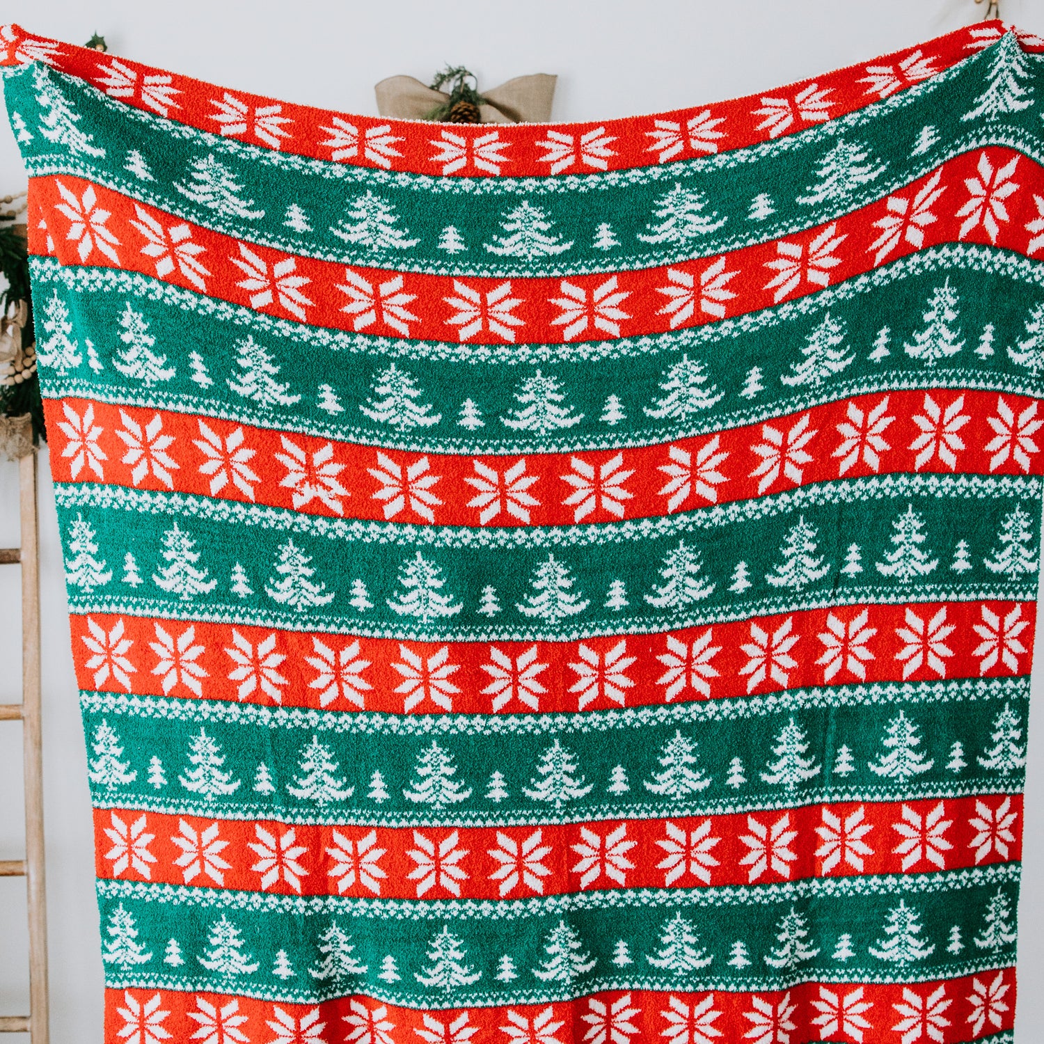 Holiday Tree Throw Blanket