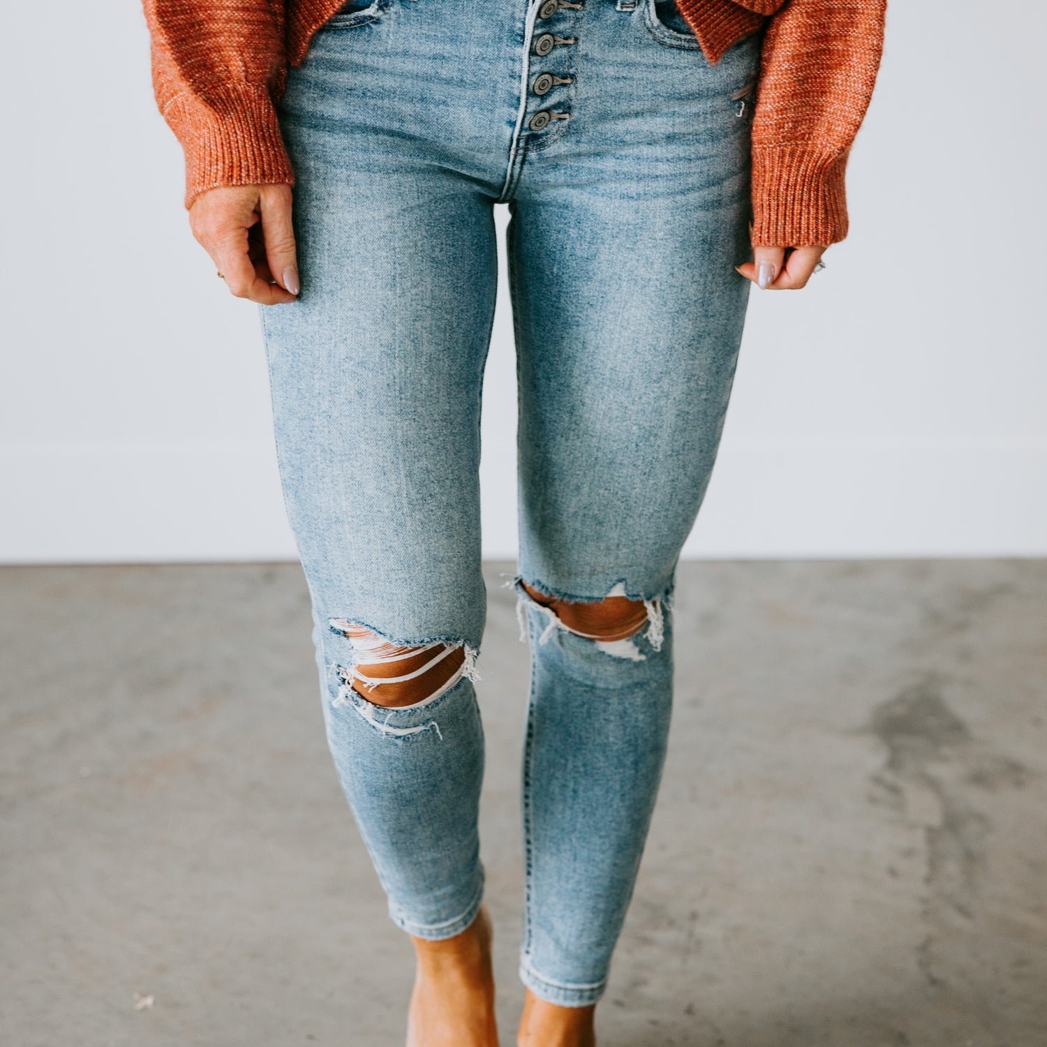 Keegan Skinny Crop Jean