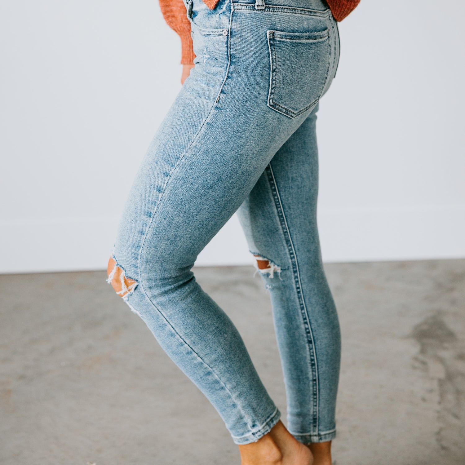 Keegan Skinny Crop Jean