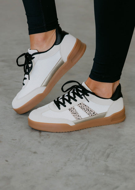 Let's Kick It Leopard Sneaker product view