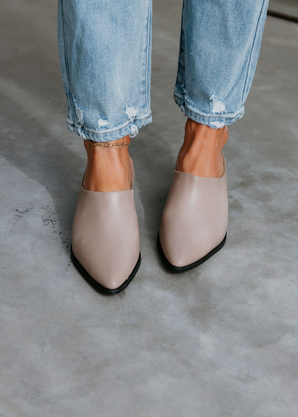Gina Heeled Mule