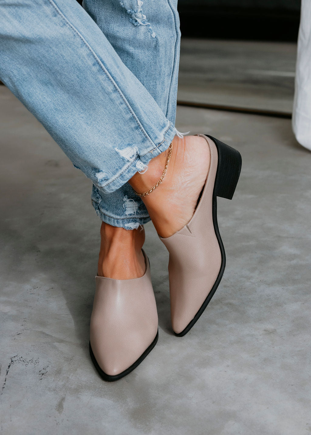 Gina Heeled Mule