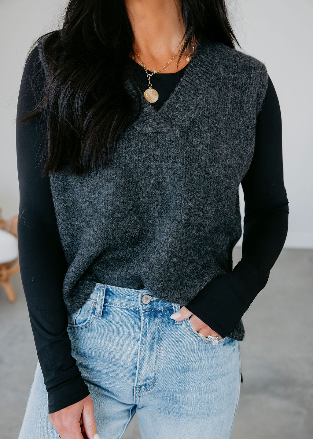 Lesley Knit Sweater Vest