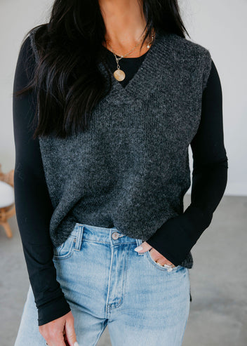Lesley Knit Sweater Vest