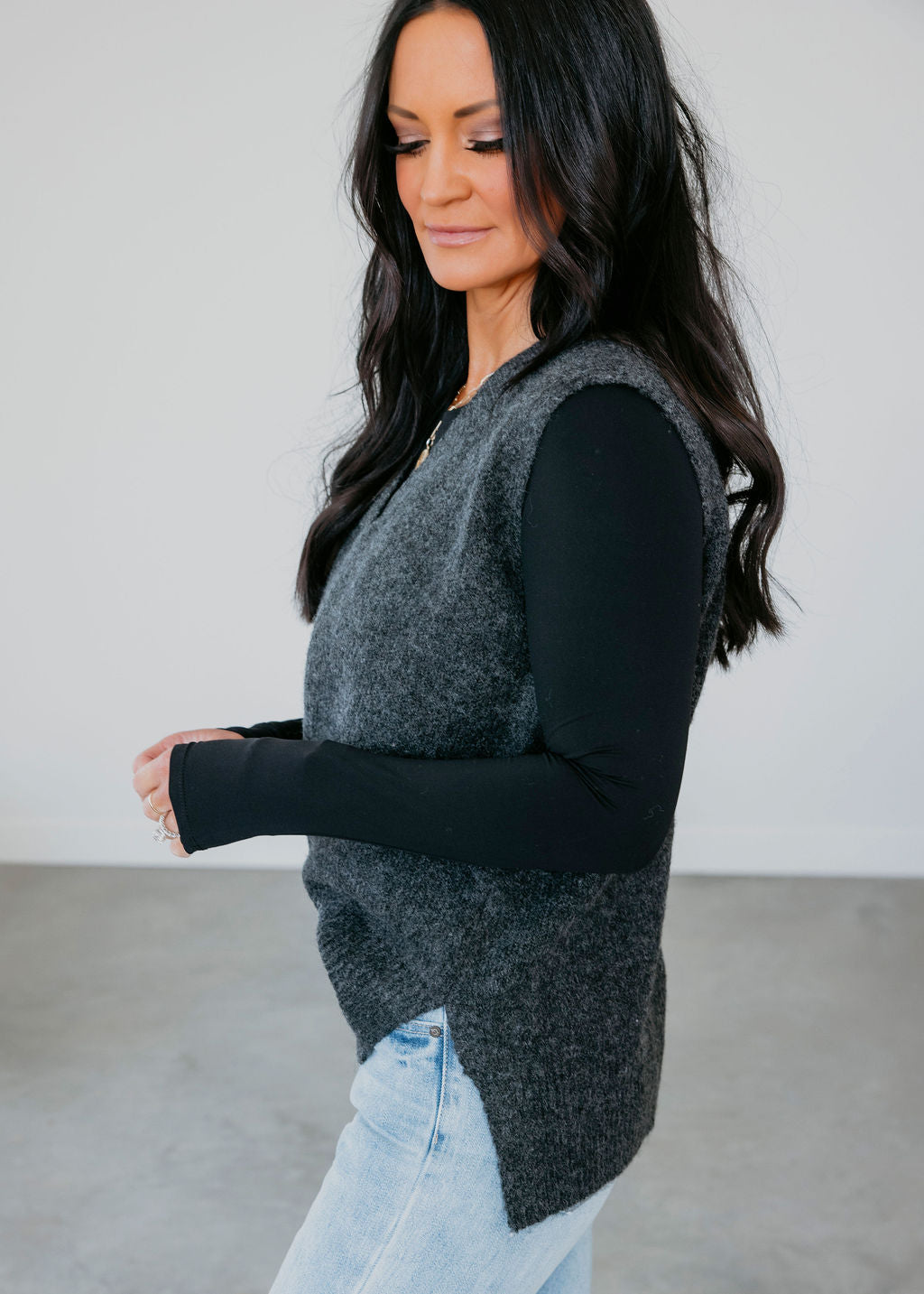 Lesley Knit Sweater Vest